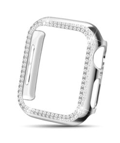 Silver Diamond Apple Watch tok